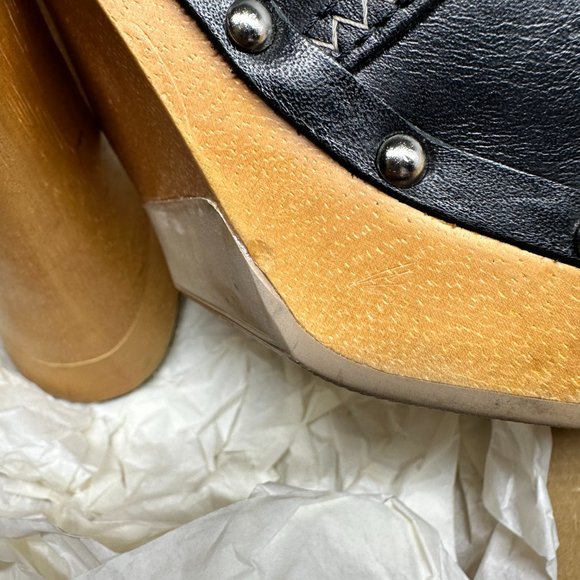 Vintage Steve Madden Faris Heeled Clog (8B) - Picture 7 of 11